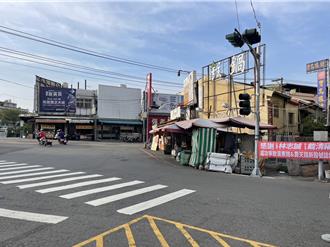 岡山這路口逾20年沒紅綠燈 議員林志誠促交通安全