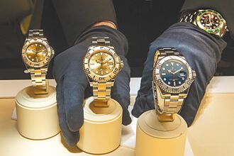 勞力士金表 漲翻天