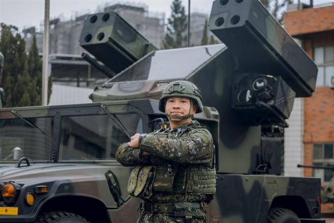 防1連士官督導長邱國能。（記者陳怡璿攝）