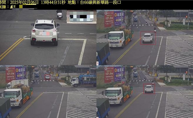 桃園市交通警察大隊強化行人安全，擇定35處高事故地點新建置科技執法。(交大提供／蔡依珍桃園傳真)