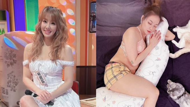 刘雨柔在上个月29日大年初一凌晨惊喜宣布怀孕喜讯。（图／翻摄自刘雨柔IG）