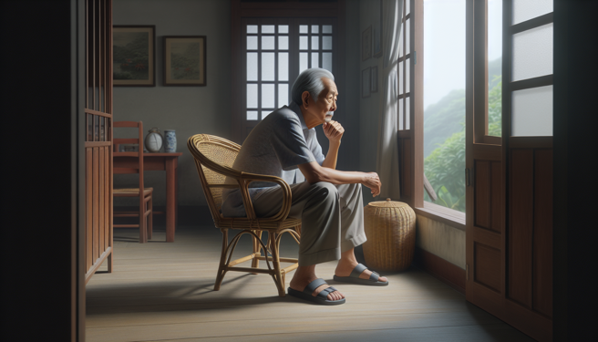 聲請中低收老人津貼被打槍，男子要2孩負責養到死，法官予以駁回。（示意圖、與本案無關／AI生成）