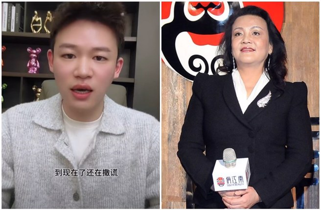 張蘭遭前員工孟賀打臉：「到現在還在說謊」 。（圖／孟賀抖音、中時資料照）