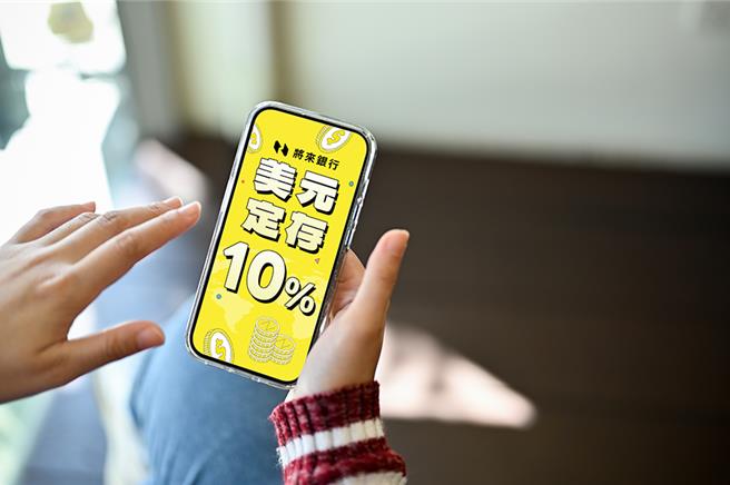 將來銀行端出美元定存10％、美元活存牌告4.2％服務，搶攻外匯商機。（將來提供）