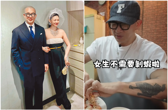 具俊晔在节目中透露帮大S剥虾是一件很幸福的事。（图／中时资料照、摄自YT@韩勾ㄟ金针菇 찐쩐꾸）