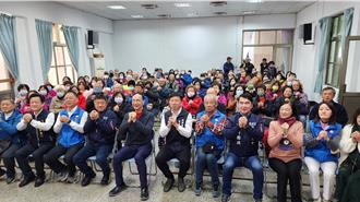 朱飛澎湖和黨員新春團拜  喊話賴停止大罷免