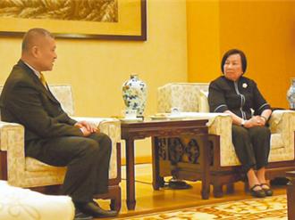 汪道涵子來台弔唁辜嚴倬雲 上海台辦副主任陪同