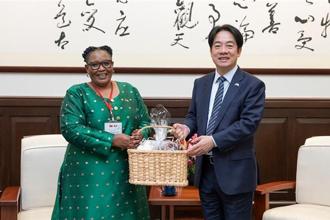 接見史瓦帝尼副總理 賴清德：期待台史在國際上相互扶持