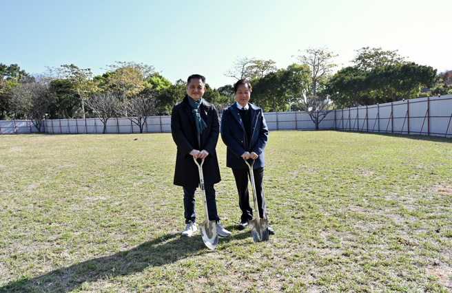 東海大學攜手古典玫瑰園，打造全台最大單一玫瑰花園，結合自然美學與藝術創意，將成為校園新地標。（照片/東海大學提供）
