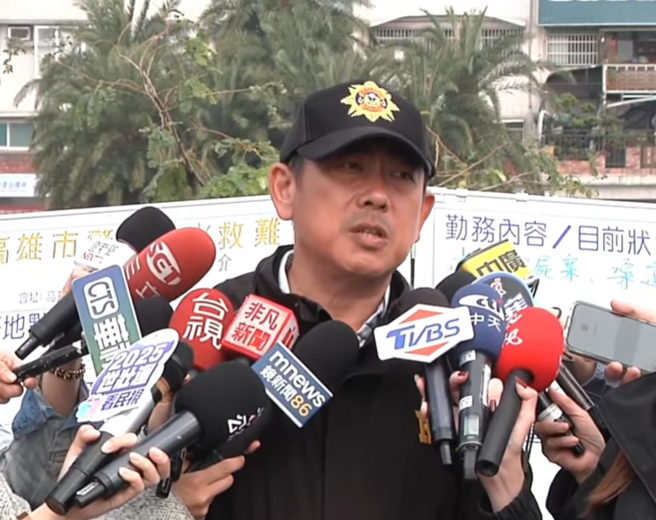 高雄市刑大技正林孝治说明。（中时新闻网YT）