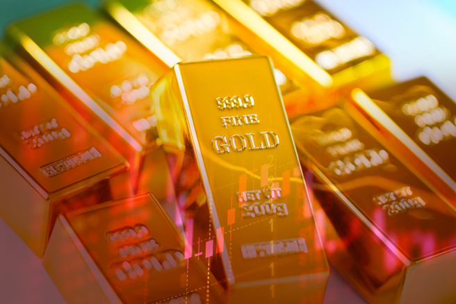 国际金价大涨，台银黄金存折价格也跟着飙高。（图／shutterstock达志）