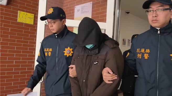 花蓮25歲林姓男子疑因不滿毒品贓款兜不攏，被24歲楊姓大哥教訓，相約山區談判後把人殺害二度棄屍，10日憂心被江湖追殺，深夜自行向警方投案。（警方提供／羅亦晽花蓮傳真）