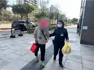 實習生出任務！八德暖警助迷途老翁返家