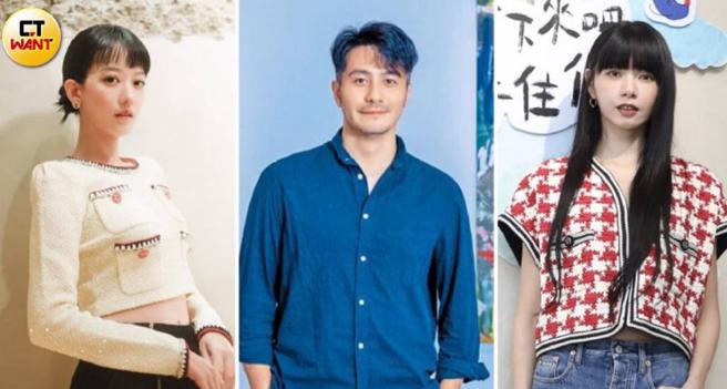 孟耿如（左起）、郭彦甫、郭源元都拥有高度艺术天分，也都有许多画作深受粉丝喜爱。（图／翻摄自孟耿如脸书、报系资料照、侯世骏摄）