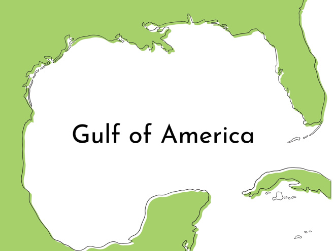 苹果跟进Google也将墨西哥湾改为美国湾。（示意图/达志影像/shutterstock）
