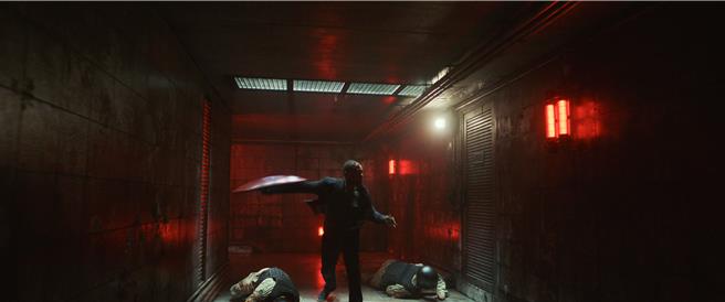 安東尼麥基主演的《美國隊長：無畏新世界》12日在台舉行Screen X特別場。（漫威影業提供）