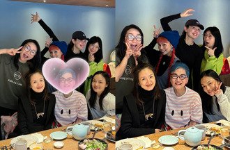 陶晶瑩合影「超強仙女團」張小燕坐C位 林依晨素顏超吸睛