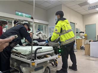 北上台中「支援4天」遇气爆！他双手遭烫伤 亲友狂叩难回应 