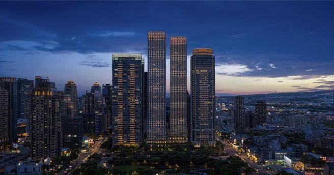 七期「联聚玉衡大厦」50楼户，成交单价143.8万元，缔造台中房市史上单价新高！图／取自联聚官网