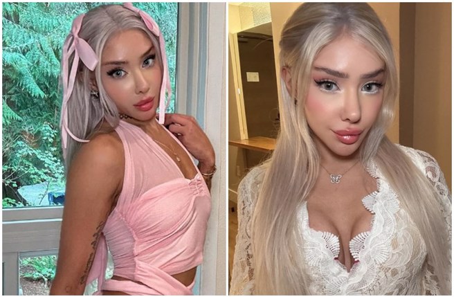 美国情色网美坎迪斯·克劳斯在初次约会前，会先帮对方进行「智力测验」 。（图／candicekloss  Instagram）