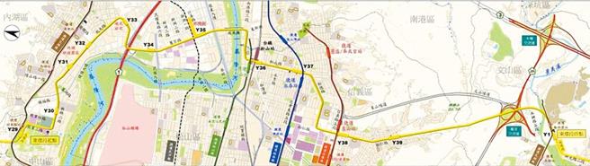 北市捷运环状线东环站点设置有3站会分别经过捷运松山站、永春站、象山站，串联松山、板南、信义3条捷运线，还有1站将设立于松仁路与吴兴街交叉口。（台北市捷运局提供／张珈瑄台北传真）