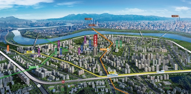 「君奕华品」地理位置优越享有永安、庙口、景安等完整商圈。（业者提供）