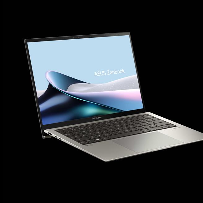 Zenbook S 13 OLED笔电（UX5304），机壳外盖与底壳为工业再生金属，键盘盖为工业再生镁铝合金，推荐价3万6900元起。（三创生活提供）