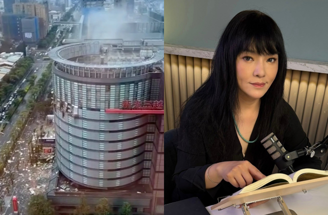 台中新光三越氣爆釀4死，唐綺陽提6保命要點。（圖／讀者提供、臉書 唐綺陽占星幫）
