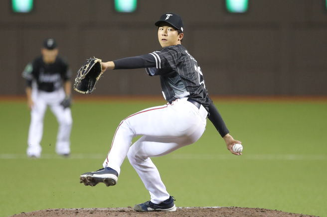 年仅19岁的台日混血投手徐翔圣要在23日WBCQ中华、尼加拉瓜一战登板。（资料照／黄世麒摄）