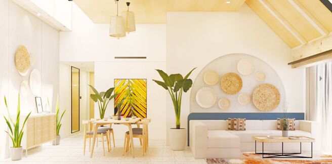 Ananti酒店式公寓相对的优势有以下几点：地理位置佳、总价低、新颖的房屋设计、拥有Oakwood饭店管理团队。图／RE/MAX美商瑞麦地产-林口雅比斯加盟店提供