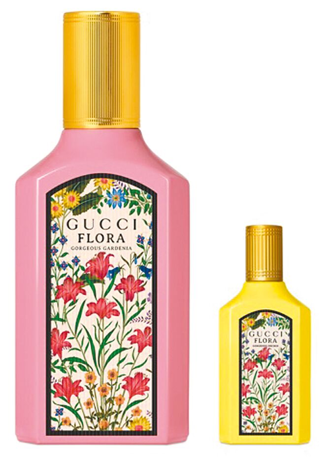 SOGO忠孝館GUCCI華麗梔子花女性淡香精50ml組，價值5100元，優惠價4140元，限20組。（SOGO提供）