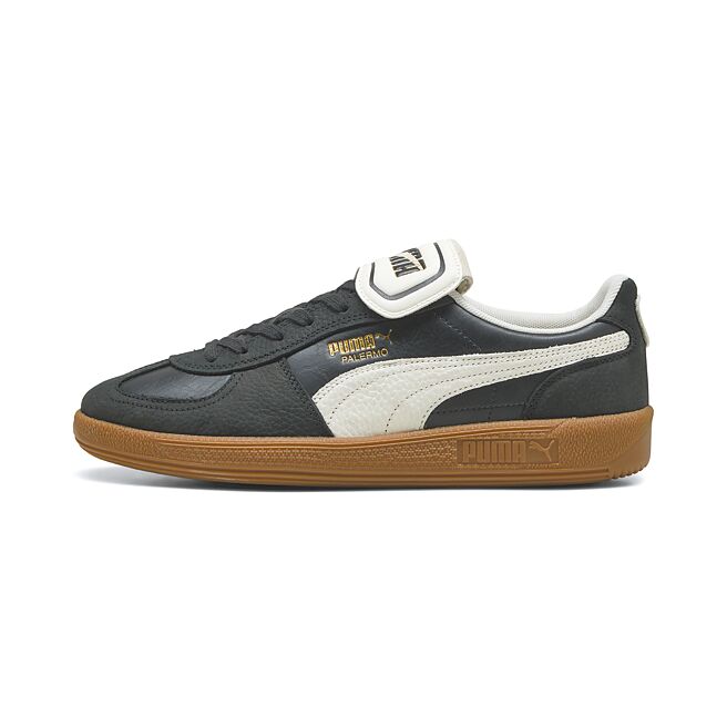PUMA PALERMO Premium元祖黑鞋款，3280元。（PUMA提供）