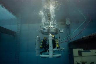 海軍水下作業大隊水械專長班 模擬海底作業循序操作提升應處