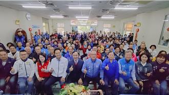 朱立伦苗栗县新春团拜  批民进党罢免行动制造政治对立