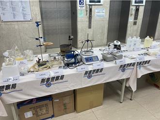 自称教授仿「绝命毒师」制毒 刑事局破新型安毒工厂