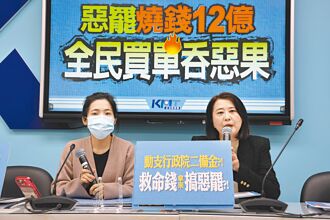 藍批惡罷耗12億 恐動救災錢