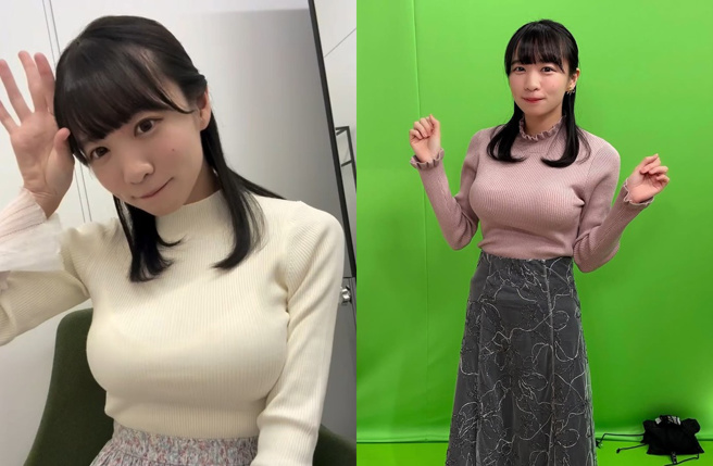 气象主播椿野优子。（图／tsubakinoyuko IG）