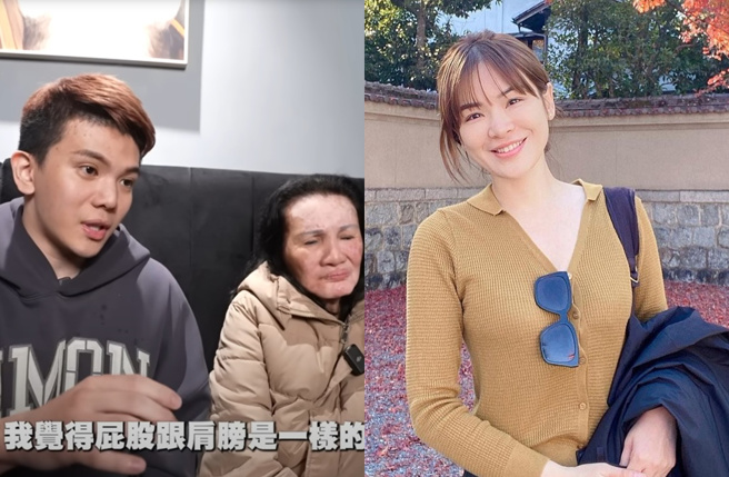 孙生袭臀后发言，惹怒陈沂。（图／摘自孙生又来了 YT、陈沂 脸书）