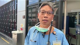 勇鷹高教機失事飛官獲救 台東馬偕醫院：留院觀察