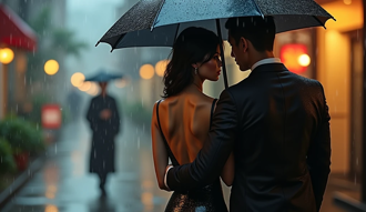 妻與男閨密共撐一把傘出遊 綠帽尪氣炸提告求償百萬