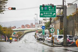 緩解堵塞 國道3號基金交流道 試辦路肩開放