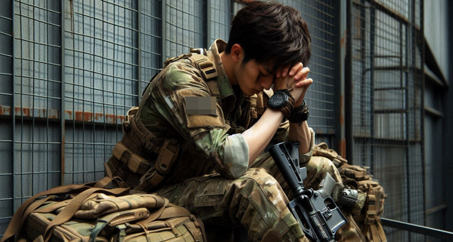 值勤期間竟然睡大覺，通信上等兵慘了！法辦結果出爐，處有期徒刑2月，可易科罰金。（示意圖、與本案無關／AI生成）