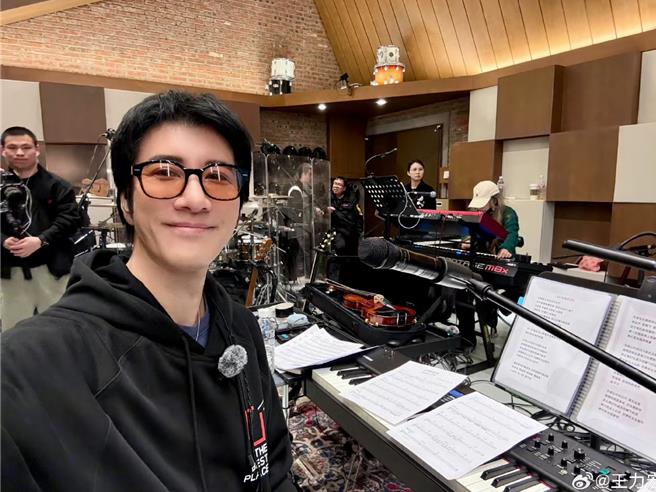 王力宏近日全心投入筹备演出。（摘自王力宏微博）