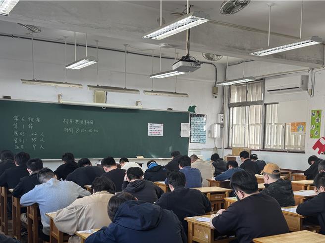 台鐵公司第一期從業人員司機員筆試15日在台北、花蓮登場。（台鐵公司提供／蔡明亘台北傳真）