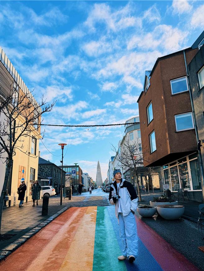 涂善存冰島旅遊照。（佳葳娛樂提供）