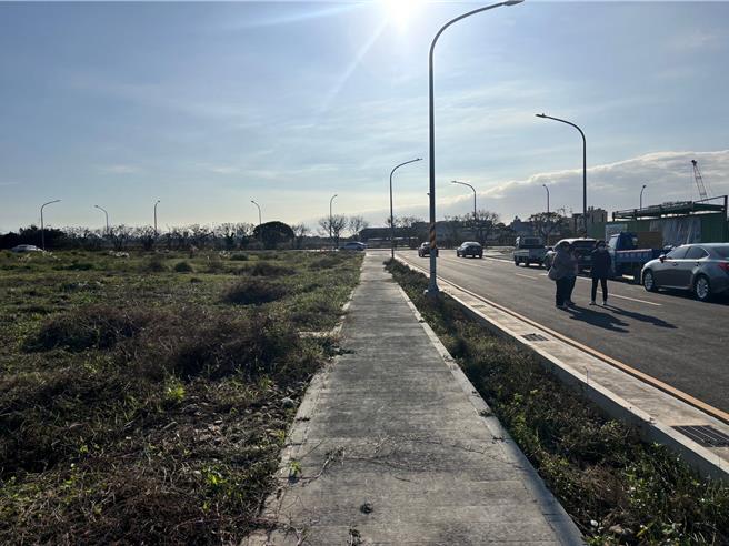 桃园航空城安置街廓重建困难重重。(廖姮玥摄)