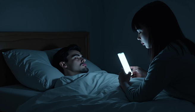 台中一名公司负责人阿德（化名）指控外拍网红前妻小美（化名）在婚姻存续期间，多次破解其手机密码，翻拍其与多名女友人的私密对话与照片。（示意图、与本案无关／AI生成）