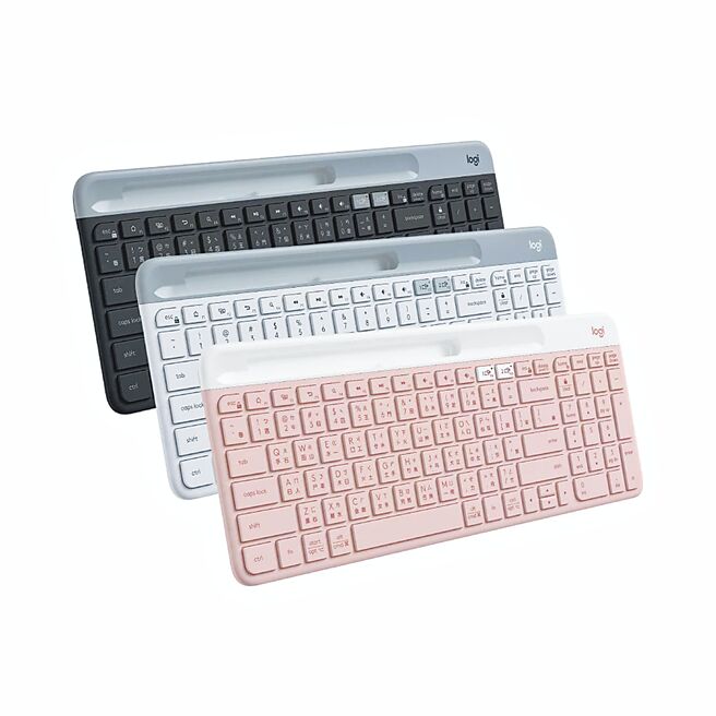 Logitech罗技K580超薄跨平台无线蓝牙键盘。（虾皮购物提供）