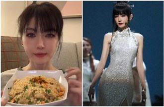 50歲謝金燕深夜嗑「比臉還大炒飯」 曝吃不胖秘訣兼防糖尿病