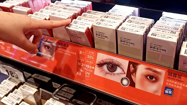 全球矽水膠隱形眼鏡市場規模呈大幅成長趨勢，2032年將達約125億美元，隱形眼鏡兩大指標股晶碩、視陽，積極搶攻矽水膠商機。圖／本報資料照片